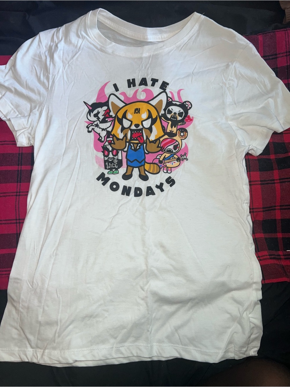 Tokidoki  white “I Hate Mondays" shirt